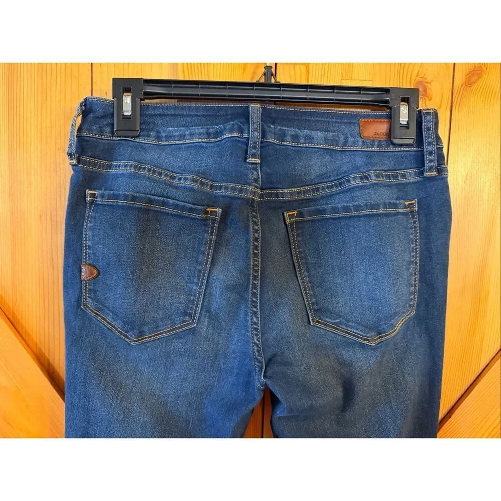 Jacob Davis Women’s Skinny Medium Wash Stretchy Denim Jeans Size 28 (6745)